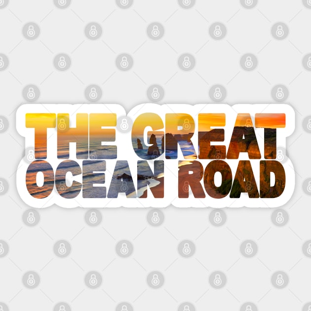 THE GREAT OCEAN ROAD - Victoria Australia Sticker by TouristMerch